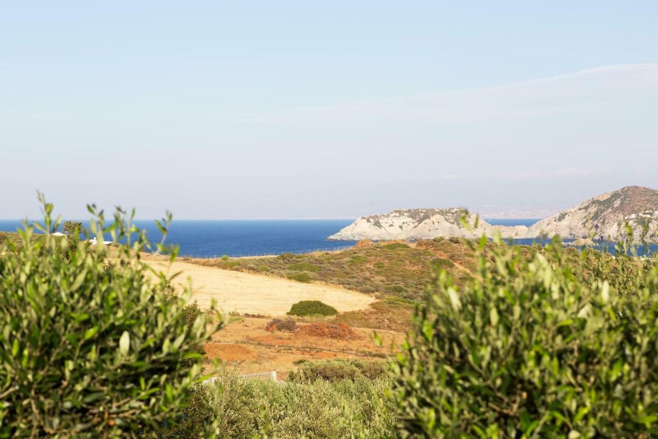 White sand Villa. Spacious villa with prive pool. Agia Pelagia  Esterno foto